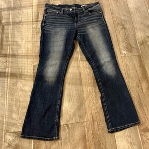 Daytrip Virgo Blue Flare Wide Leg Jeans